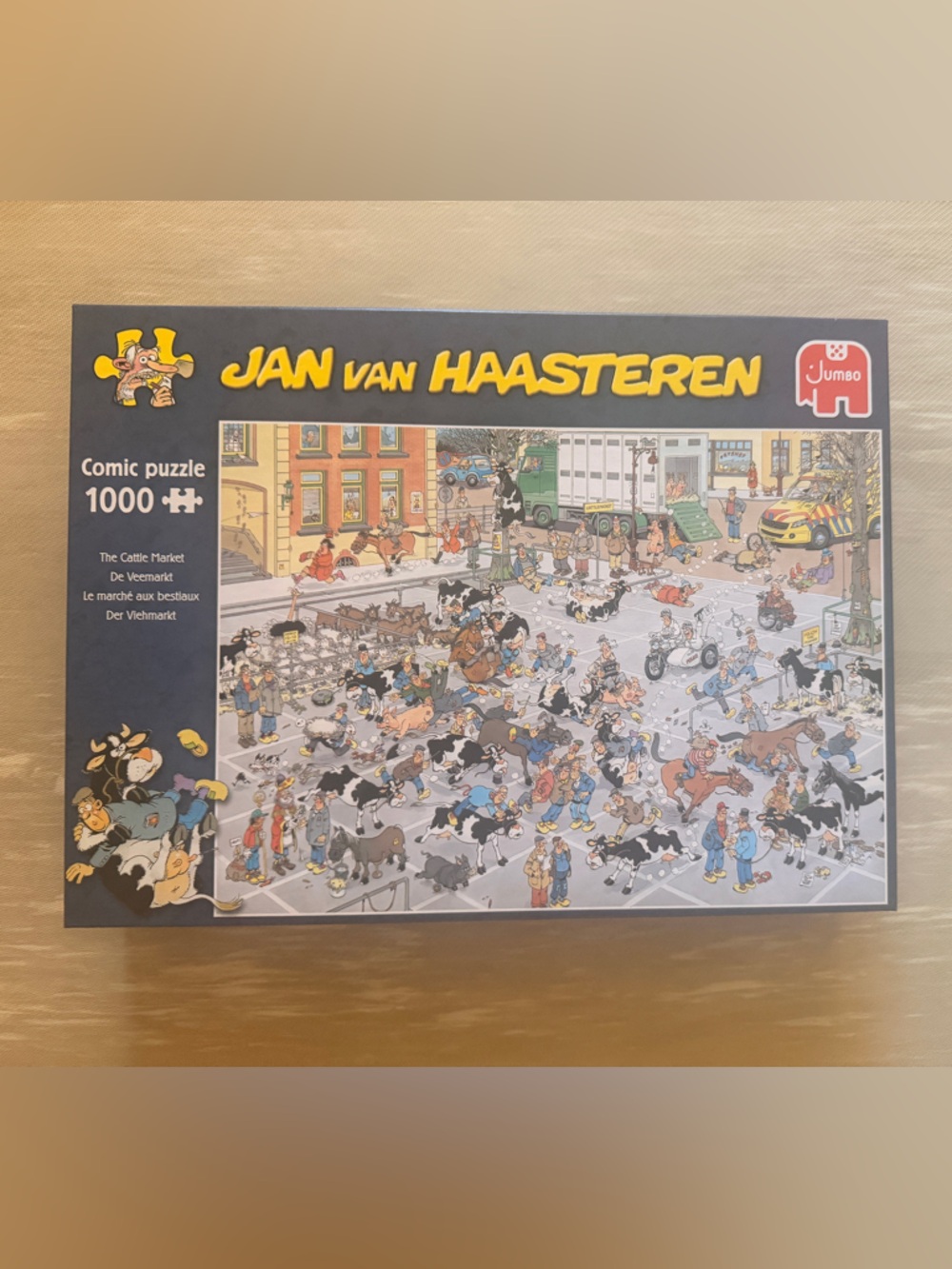 Jan van Haasteren The Cattle Market 1000-Piece Puzzle